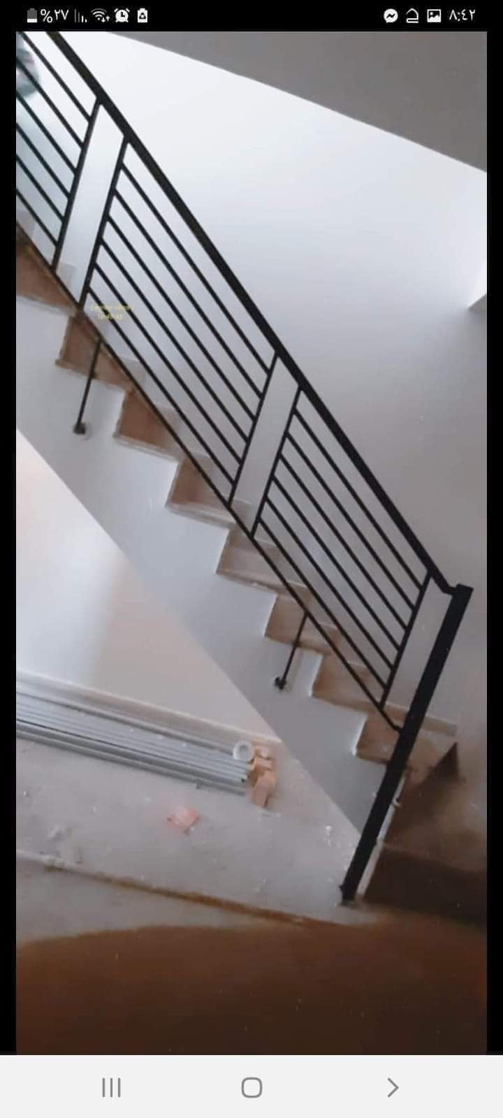 درابزين فورجيه أنيق للفلل